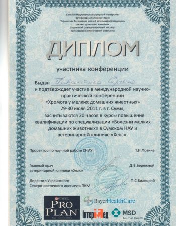 Диплом Коваленко С.О. липень 2011